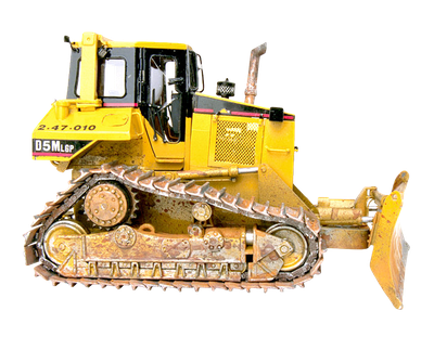 Bulldozer Tractor PNG Transparent Image