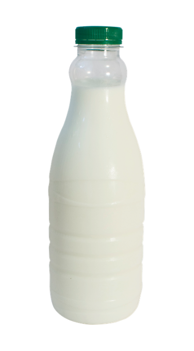 Milk Bottle PNG Transparent Image