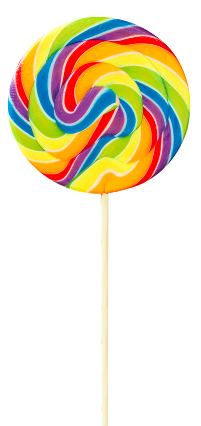 Swirl Lollipop PNG Transparent Image