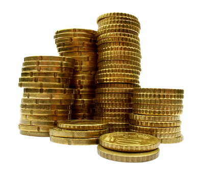 Gold Coins PNG Transparent Image