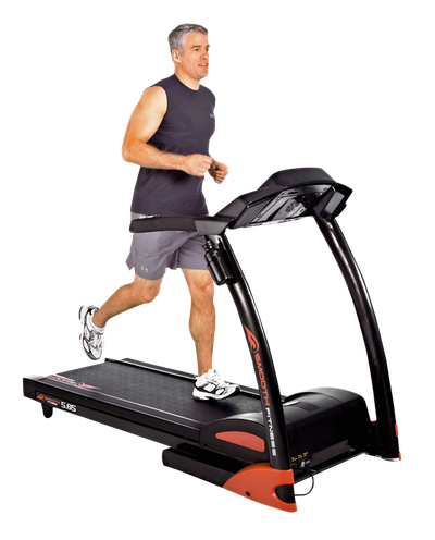 Man Running in Treadmill PNG Transparent Image