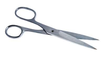 Steel Scissors Transparent PNG Image