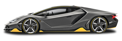 Black Lamborghini Centenario LP 770 4 Car PNG Image