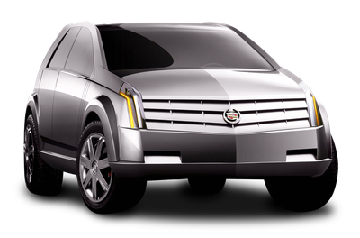 Cadillac Vizon Grey Car PNG Image