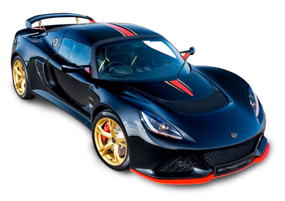 Black Lotus Exige LF1 Car PNG Image
