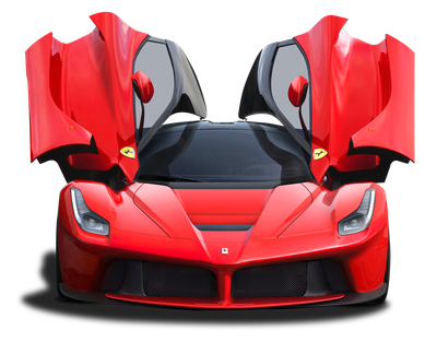 Ferrari Laferrari Doors Open PNG Image
