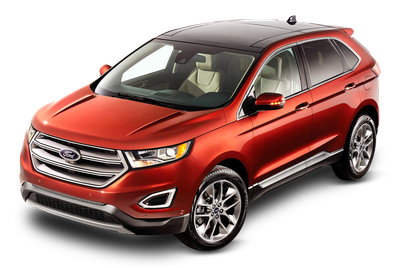 Ford Edge Red Car PNG Image