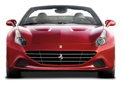 Front View of Ferrari California T Car PNG Image