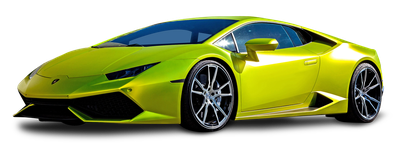 Lamborghini Huracan Green Car PNG Image
