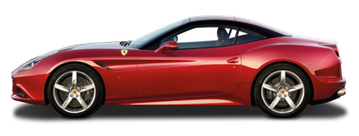 Red Ferrari California T Car PNG Image