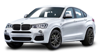 White BMW X3 Car PNG Image