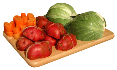 Cabbage Carrot Sweet Potato PNG Image