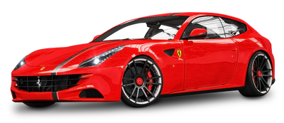 Ferrari Red Car PNG Image